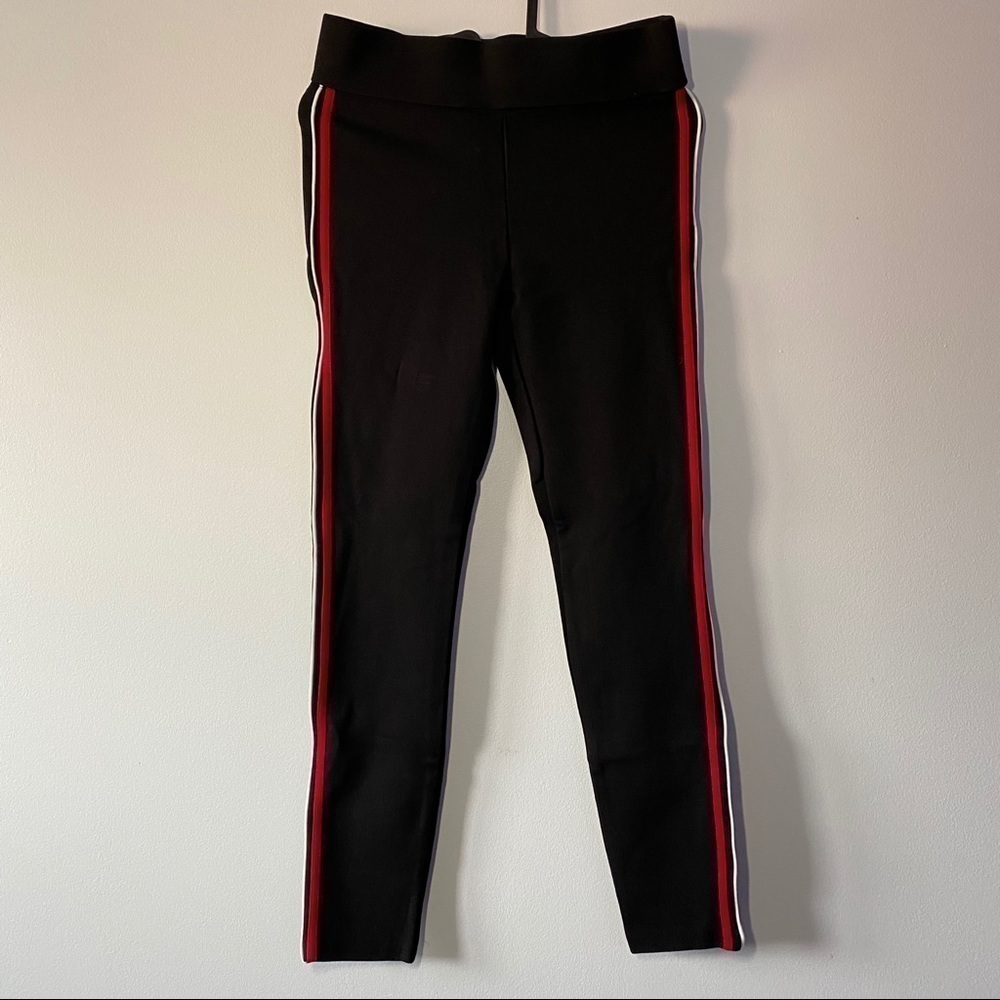 Nwot Zara Trafaluc Side Stripe Stretch Leggings